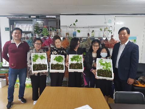 심만니 동호회, 산삼전달식